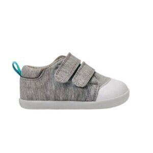 4 Infant Ten Little First Walkers Heather Gray